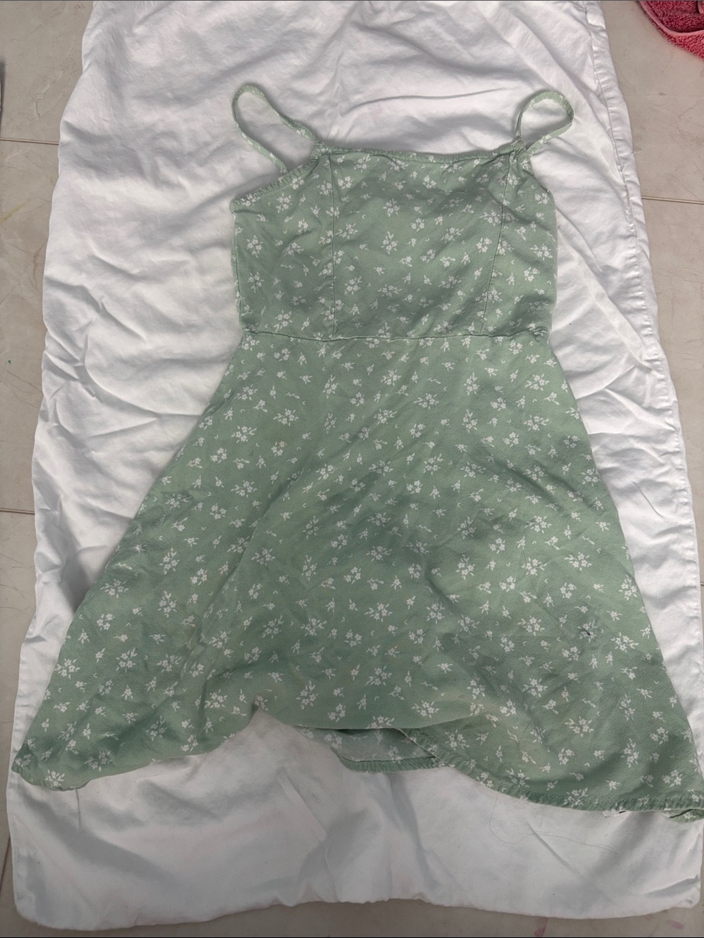 Primark Mint Green Floral Sundress
